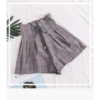 Ribbon Tie High Waist Shorts - Bottoms - 8