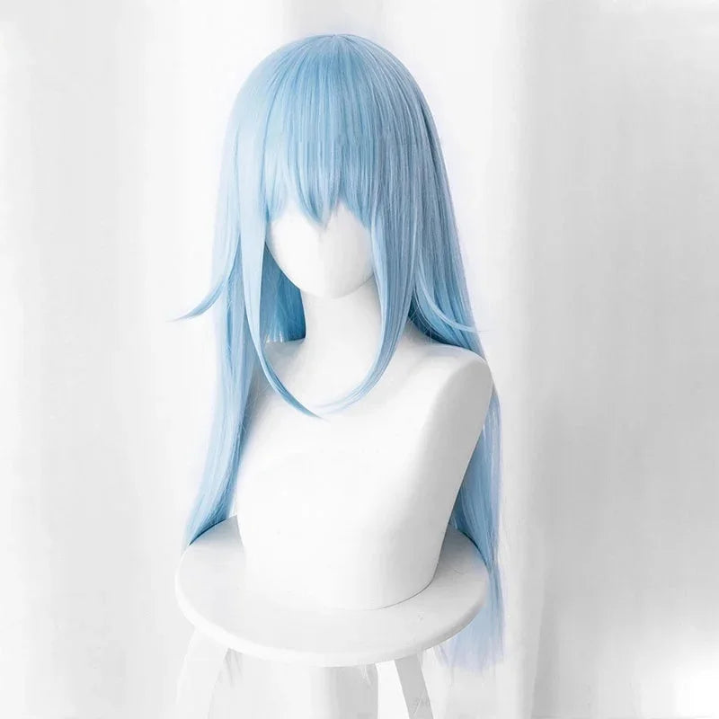 Rimuru Tempest Cosplay Costume – Reincarnated as a Slime Wig & Mask - S / Wig Only(one size) - Cosplay - Costumes