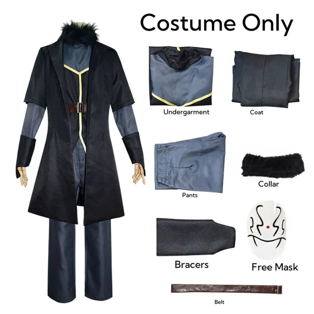 Rimuru Tempest Cosplay Costume – Reincarnated as a Slime Wig & Mask - Cosplay - Cosplay - 11