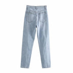 Ripped Style Jeans - Bottoms - 1