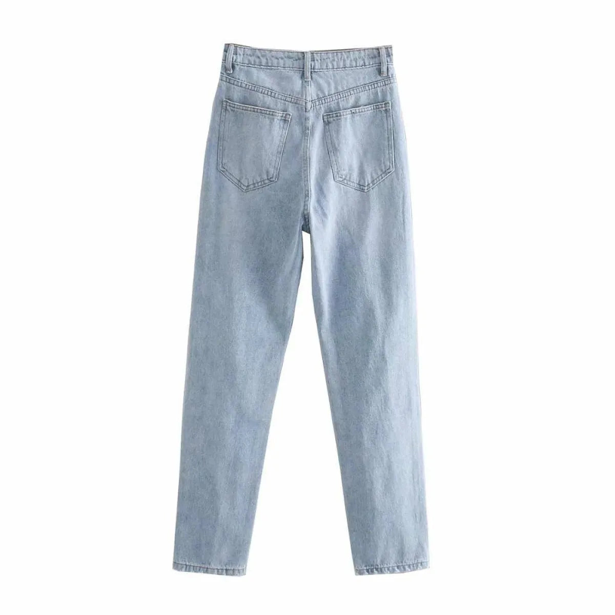 Ripped Style Jeans - Bottoms - 1