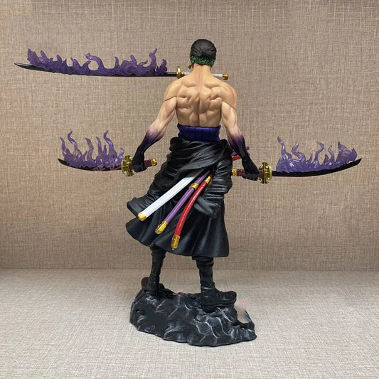 One Piece Roronoa Zoro 28cm Figure - Santoryu Style - Anime - Action Figures - 2024 - 2 - Worldwide Shipping