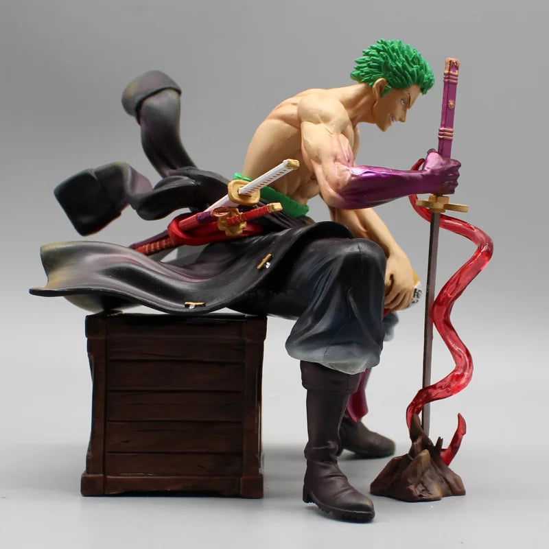 15cm Roronoa Zoro Figure with 2 Heads - One Piece PVC Statue - Anime - Action & Toy Figures - 5 - 2024