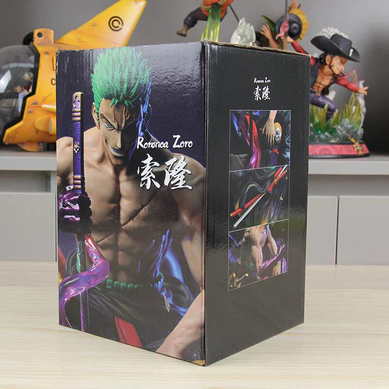 15cm Roronoa Zoro Figure with 2 Heads - One Piece PVC Statue - With Box / 15 CM - Anime - Action & Toy Figures - 7