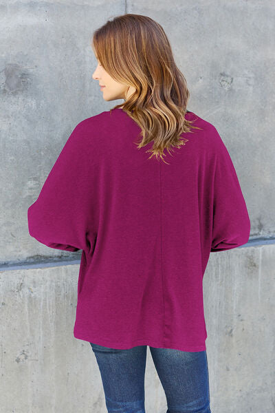 Round Neck Long Sleeve T-Shirt - T-Shirts - Shirts & Tops - 15 - 2024