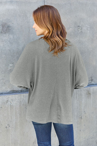 Round Neck Long Sleeve T-Shirt - T-Shirts - Shirts & Tops - 20 - 2024