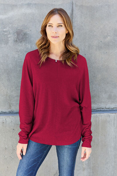 Round Neck Long Sleeve T-Shirt - T-Shirts - Shirts & Tops - 27 - 2024