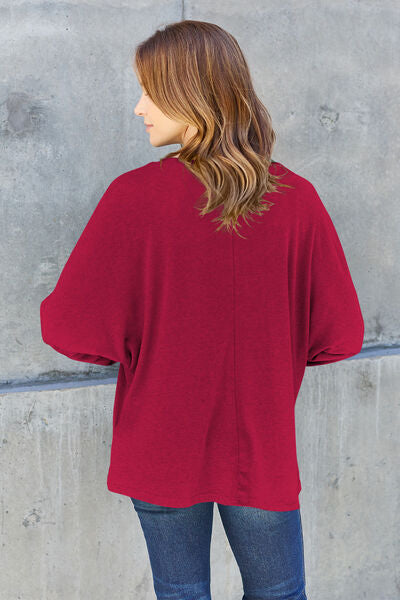 Round Neck Long Sleeve T-Shirt - T-Shirts - Shirts & Tops - 28 - 2024