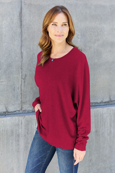 Round Neck Long Sleeve T-Shirt - T-Shirts - Shirts & Tops - 29 - 2024