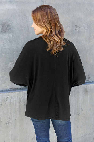 Round Neck Long Sleeve T-Shirt - T-Shirts - Shirts & Tops - 8 - 2024