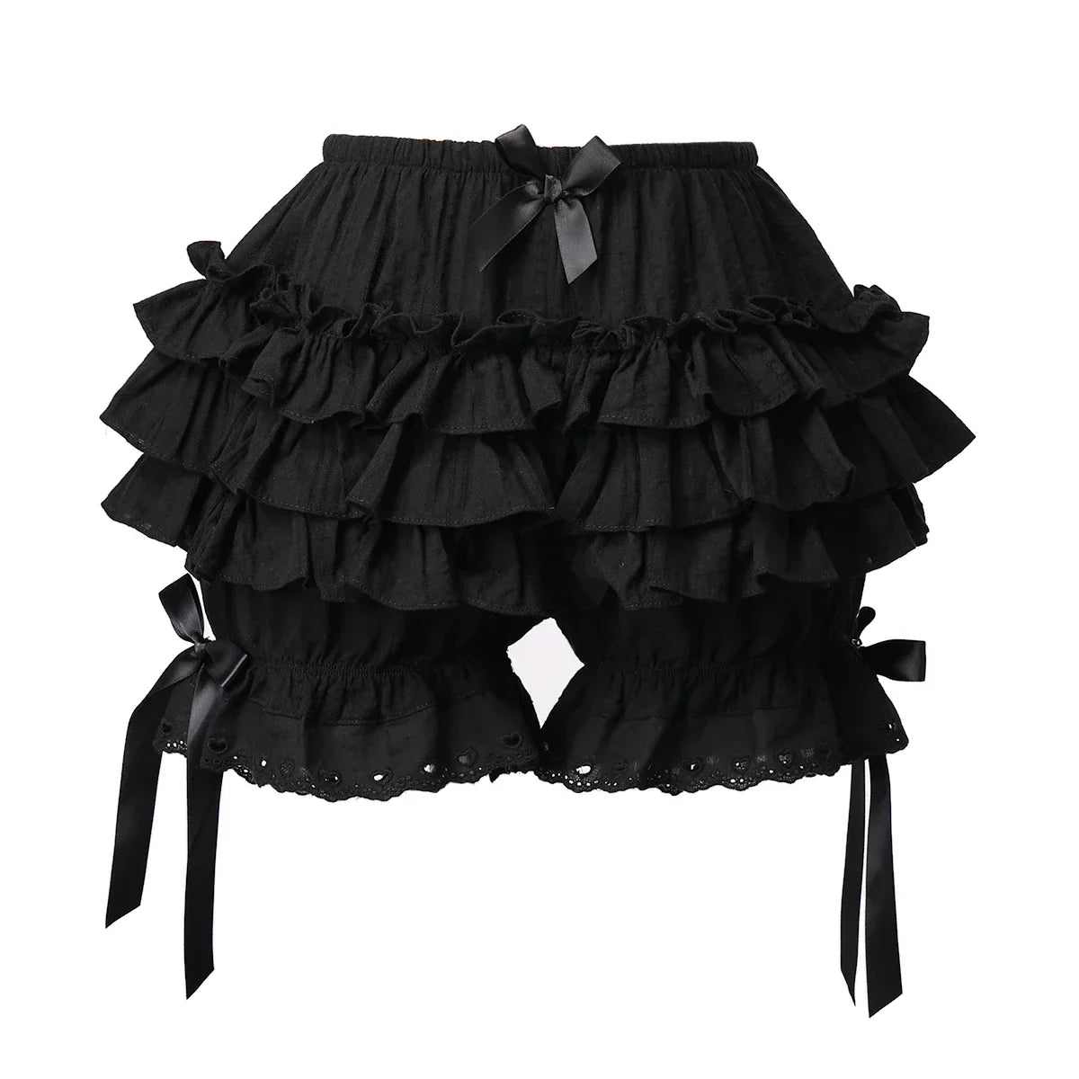 Ruffle Cotton Shorts - D5 / Waist 65-100cm / CN - Shorts - Shorts - 12 - 2024