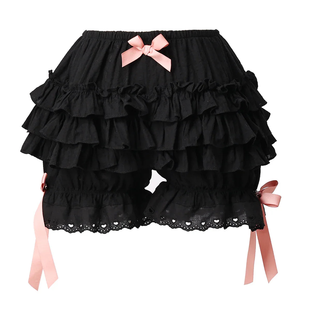 Ruffle Cotton Shorts - D6 / Waist 65-100cm / CN - Shorts - Shorts - 9 - 2024