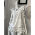 Harajuku Lace Ruffle Hoodie & Cake Skirt Set - Bottoms - Sets / Co-ords - 1