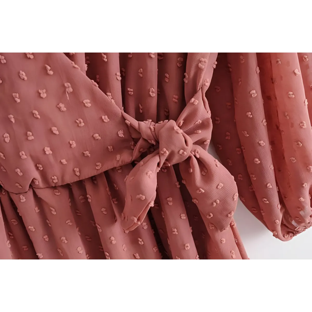 Korean Ruffle Mini Dress - All Dresses - 16