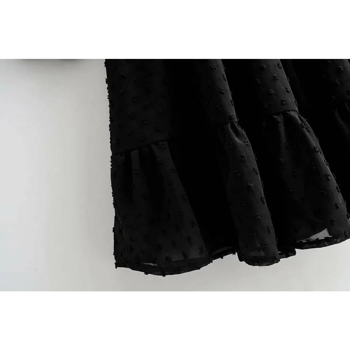 Korean Ruffle Mini Dress - All Dresses - 25