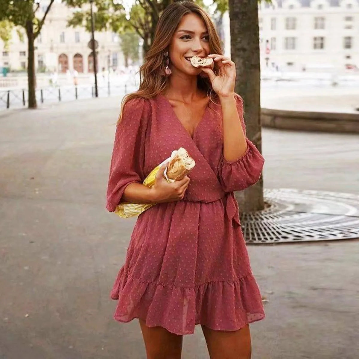Snag the Korean Ruffle Mini Dress at 50% Off Kawaii Stop Snag the Korean Ruffle Mini Dress at 50% Off Kawaii Stop