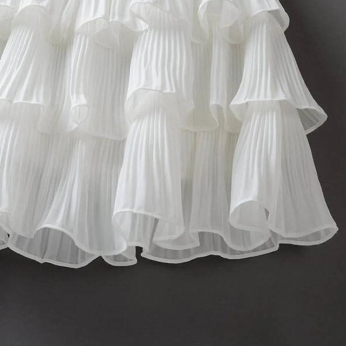 Boho Ruffle Mini Skirt With Elastic Waist - Bottoms - 6