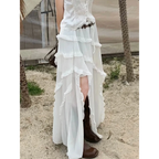Fairycore Tulle Ruffle Skirt - Bottoms - Skirts - 2