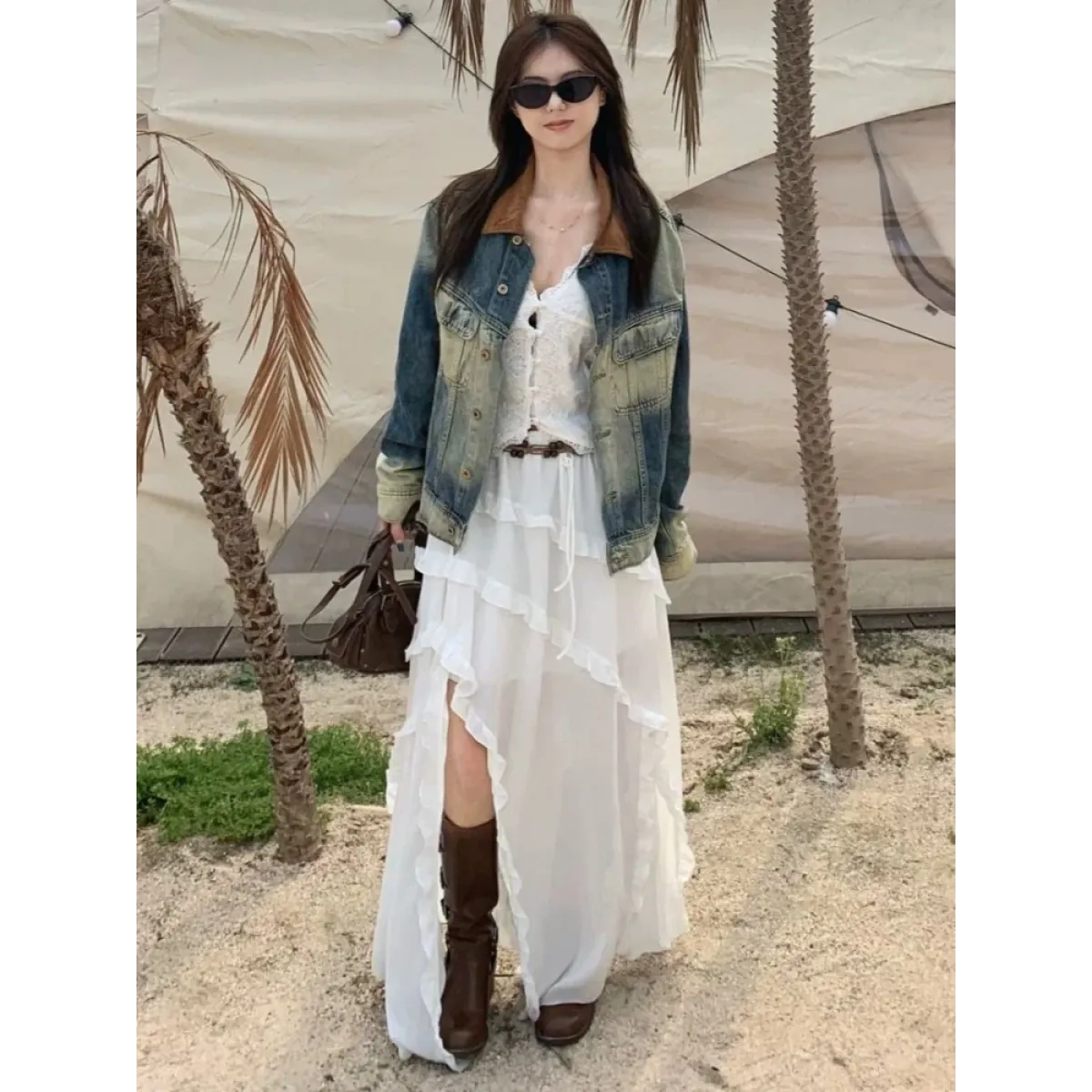 Fairycore Tulle Ruffle Skirt - Bottoms - Skirts - 4