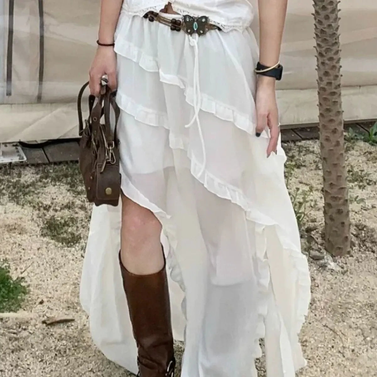 Fairycore Tulle Ruffle Skirt - Bottoms - Skirts - 7