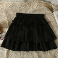 Ruffle Tiered Skirt – Kawaii Y2K Harajuku High Waist Mini Skirt - Bottoms - Skirts - 8