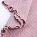 Ruffle Trim Crop Top - T-Shirts - 21