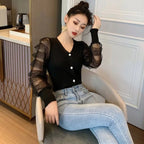 Ruffled Knitted Cardigan - Women’s Clothing & Accessories - 14