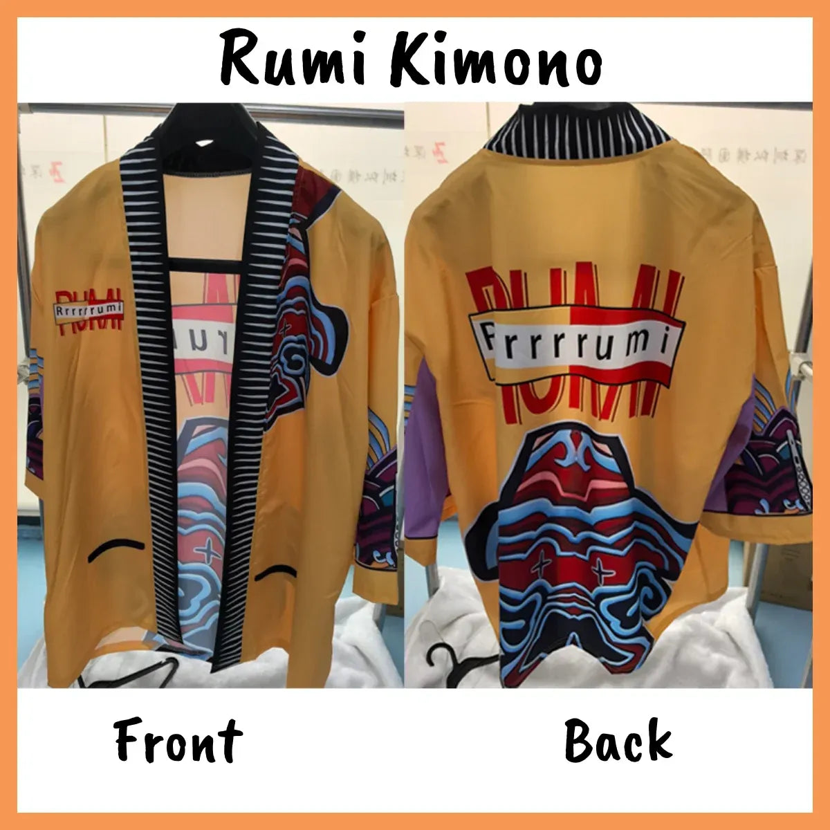 Rumi Hunters Kimono Cardigan Cosplay Coat - Women’s Clothing & Accessories - Cosplay - 5