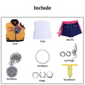 Rumi K-Pop Cosplay Costume Set with Wig - Cosplay - Cosplay - 5