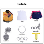 Rumi K-Pop Cosplay Costume Set with Wig - Cosplay - Cosplay - 5