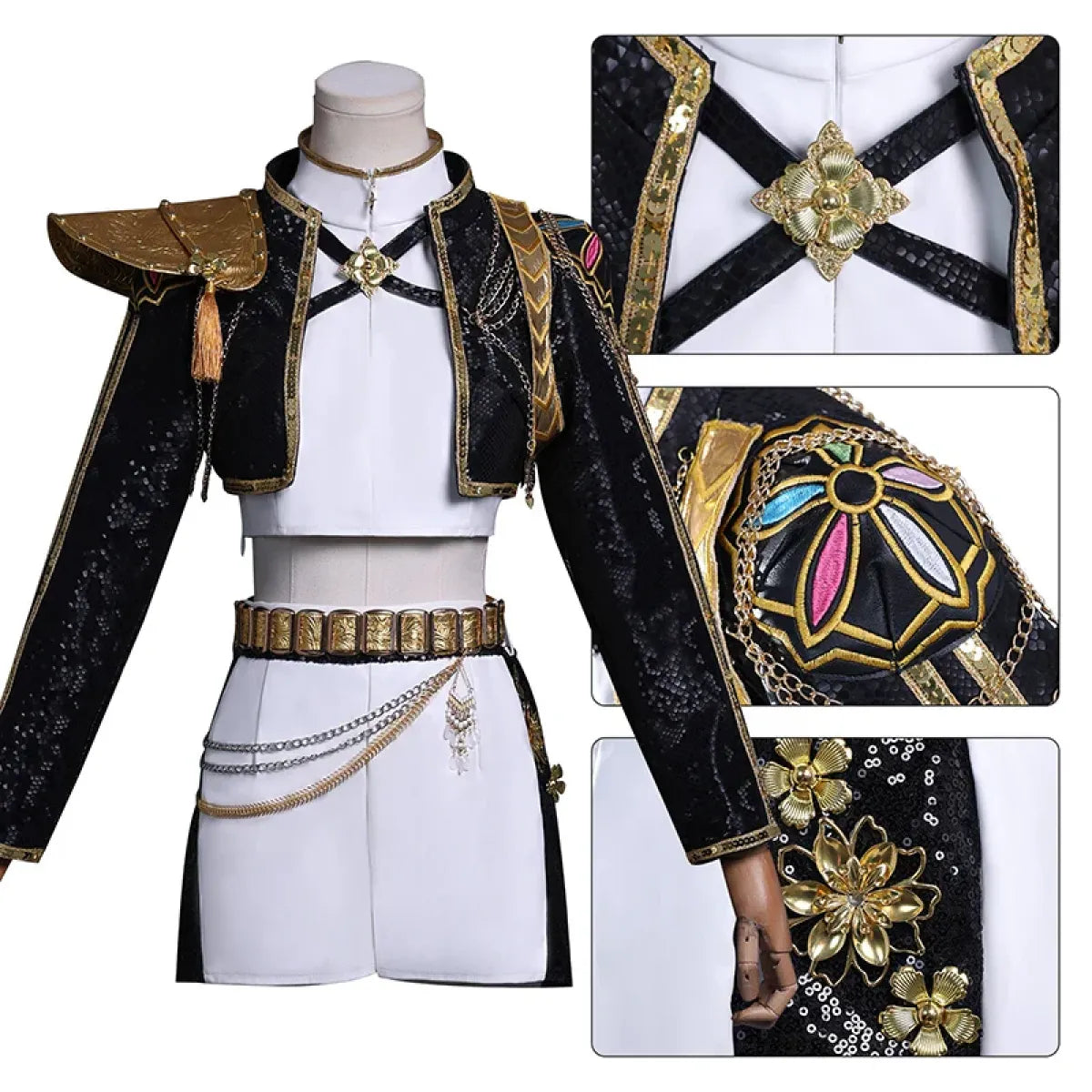 Rumi Zoey Mira KPop Demon Hunter Cosplay Set - Cosplay - Cosplay - 2