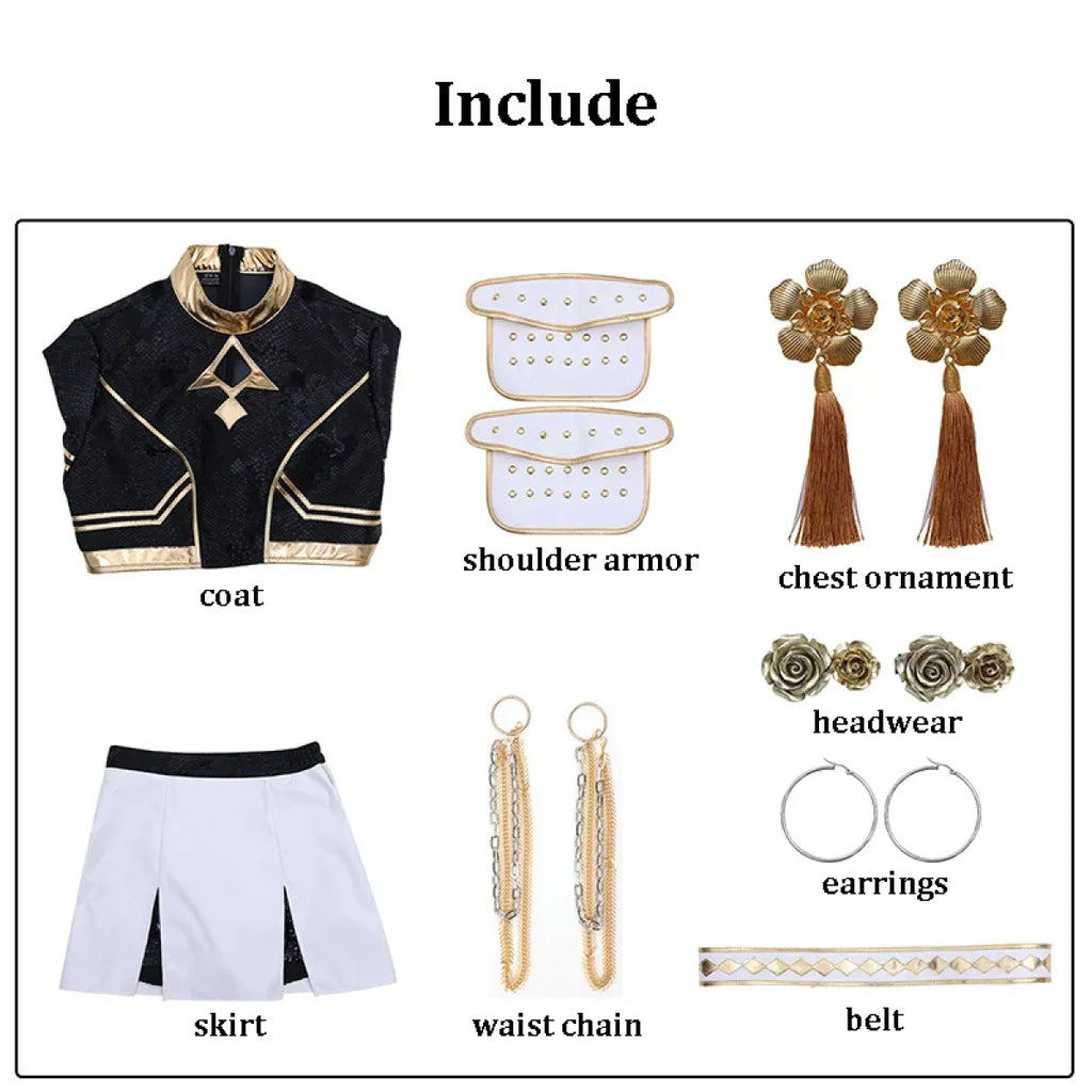 Rumi Zoey Mira KPop Demon Hunter Cosplay Set - Cosplay - Cosplay - 7