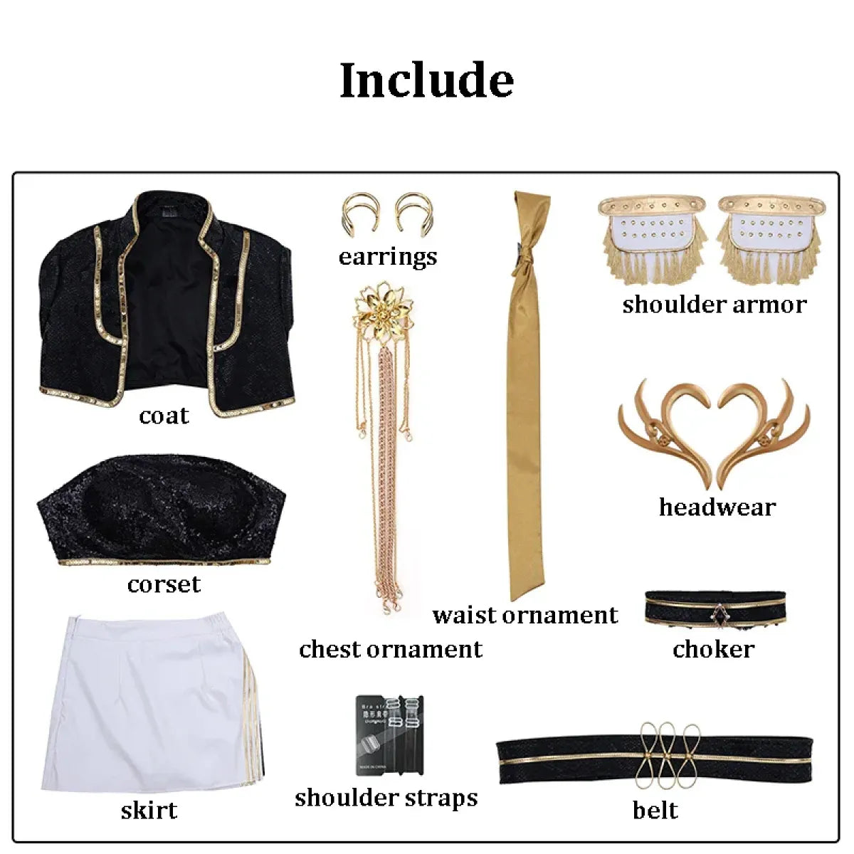 Rumi Zoey Mira KPop Demon Hunter Cosplay Set - Cosplay - Cosplay - 8