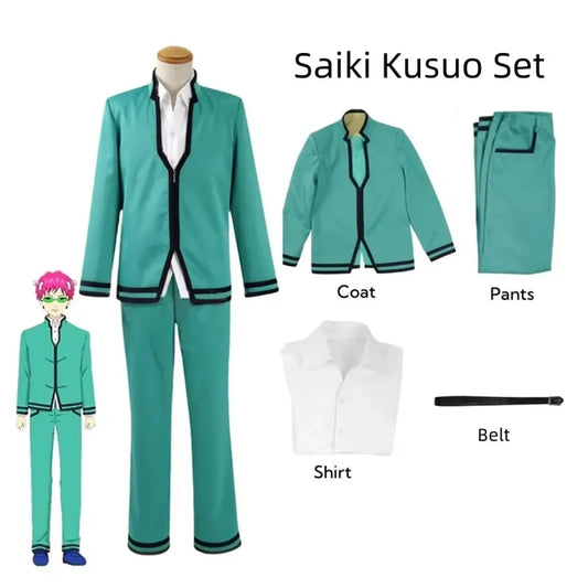 Saiki K High School Uniform – Anime Cosplay Set - Anime - Sets - 22