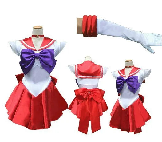 Sailor Moon Cosplay Costume - Dress Vestido Wig - Red / S - All Dresses - Costumes - 12 - 2024