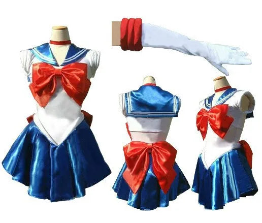 Sailor Moon Cosplay Costume - Dress Vestido Wig - Blue / S - All Dresses - Costumes - 8 - 2024