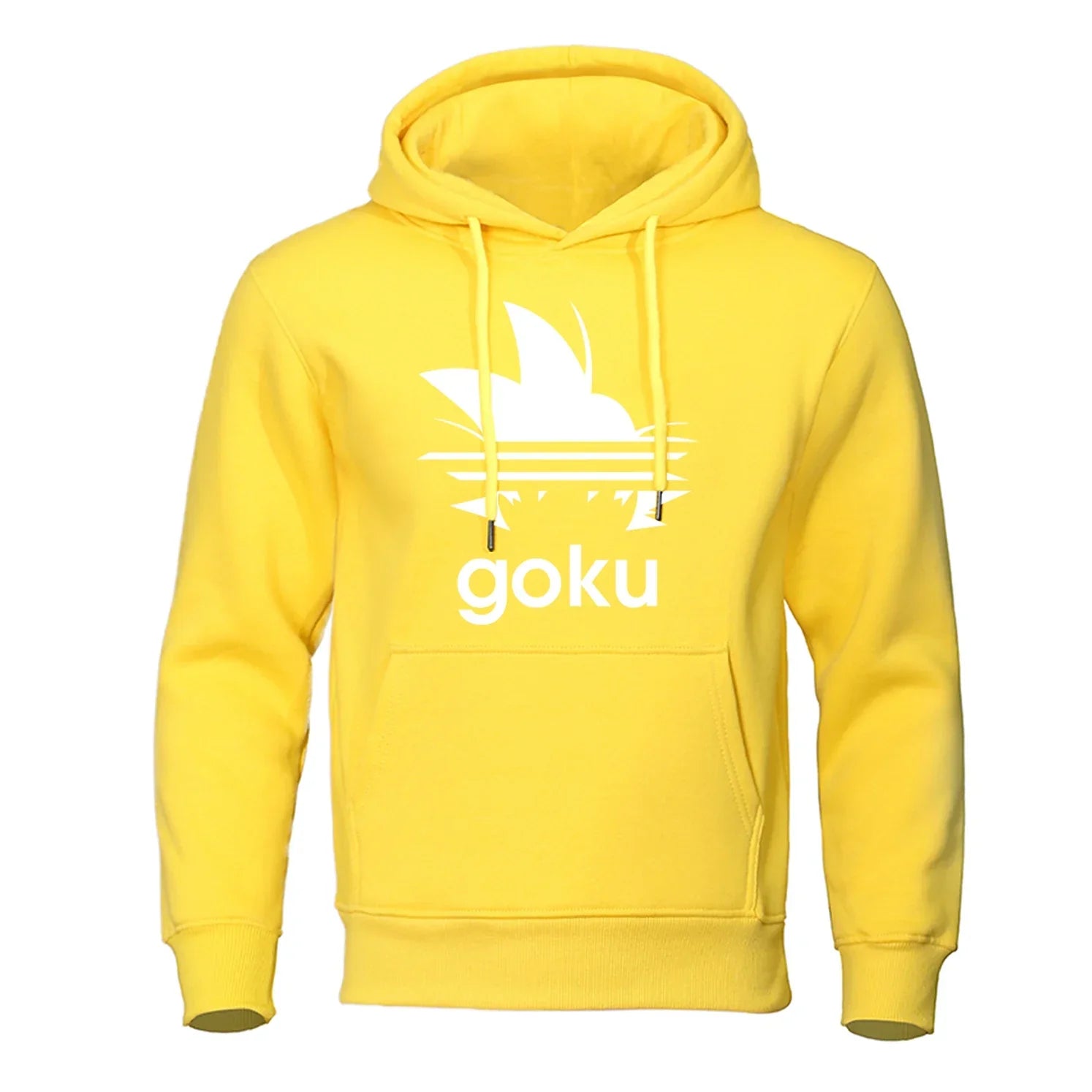 Saiyan Shadow Hoodie – Goku-Inspired Pullover - Yellow / S - Hoodies & Sweatshirts - Shirts & Tops - 15 - 2024