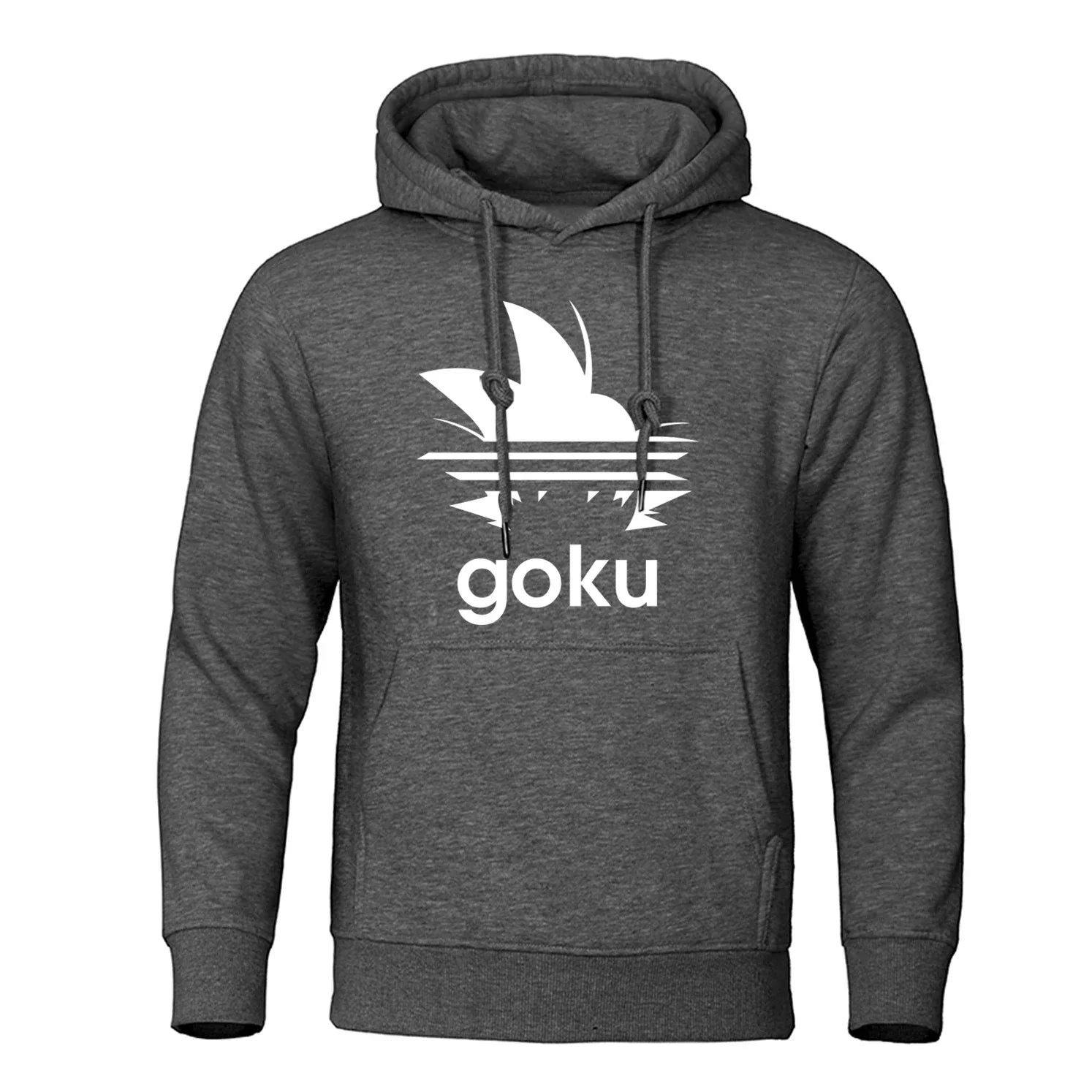 Saiyan Shadow Hoodie – Goku-Inspired Pullover - Dark Gray / L - Hoodies & Sweatshirts - Shirts & Tops - 10 - 2024