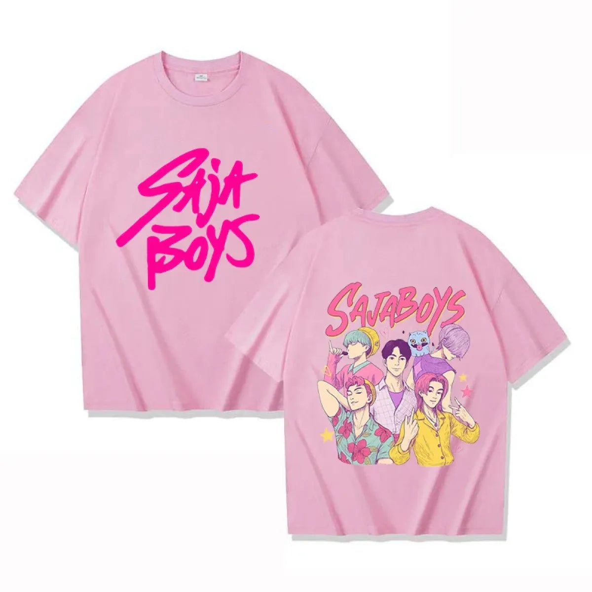 Saja Boys K-Pop Anime Graphic Tee - T-Shirts - T-Shirt - 10