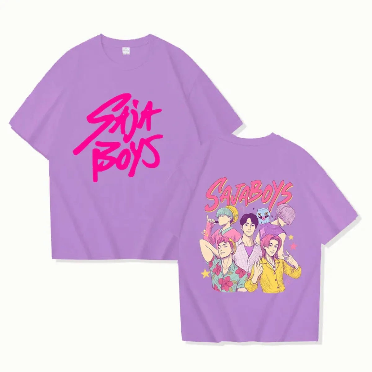 Saja Boys K-Pop Anime Graphic Tee - T-Shirts - T-Shirt - 5