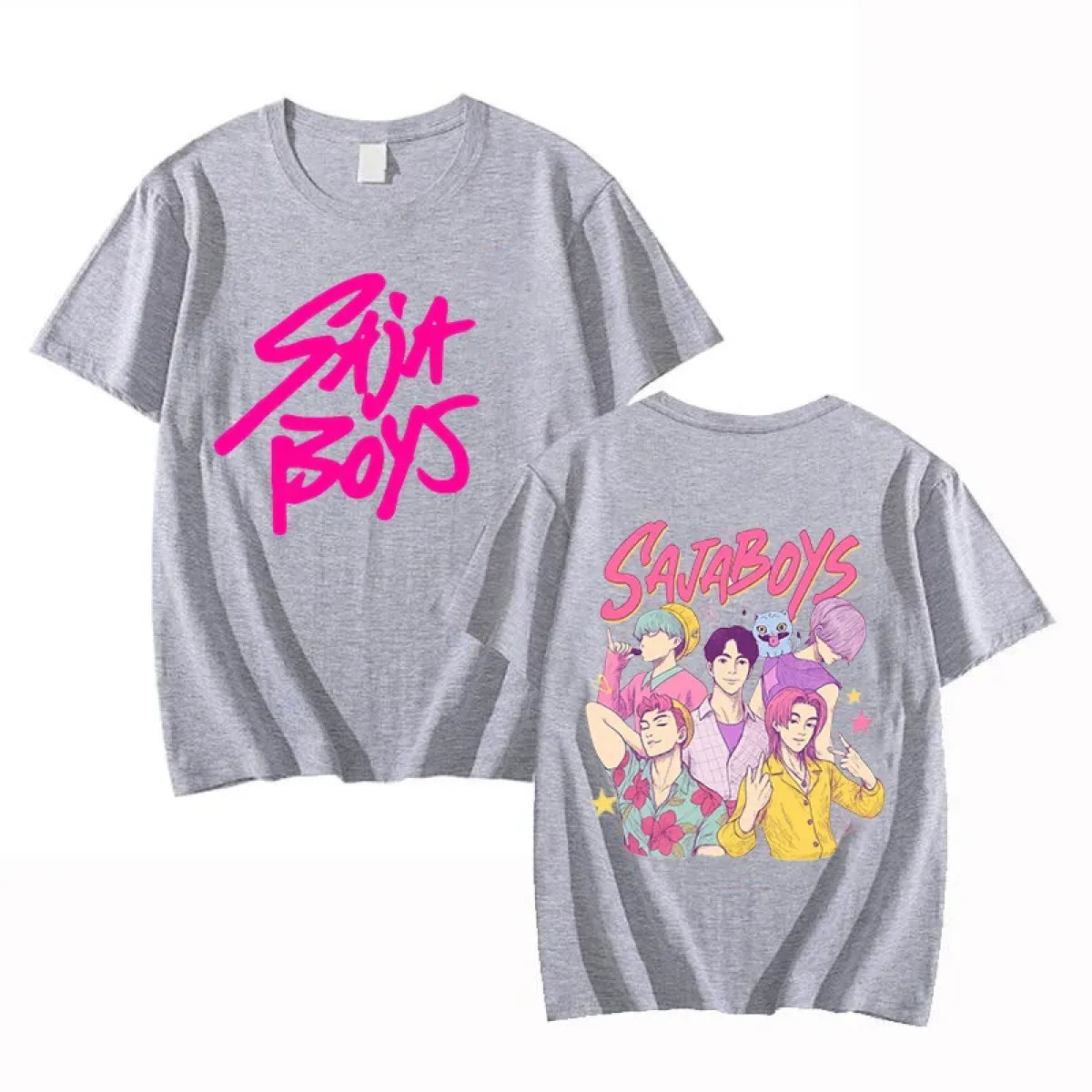Saja Boys K-Pop Anime Graphic Tee - T-Shirts - T-Shirt - 7