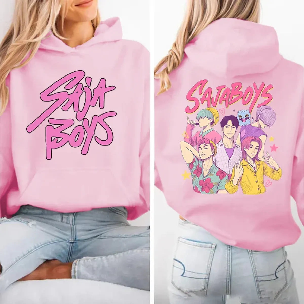 Saja Boys Anime Kpop Printed Hoodie - Anime - Hoodie - 1