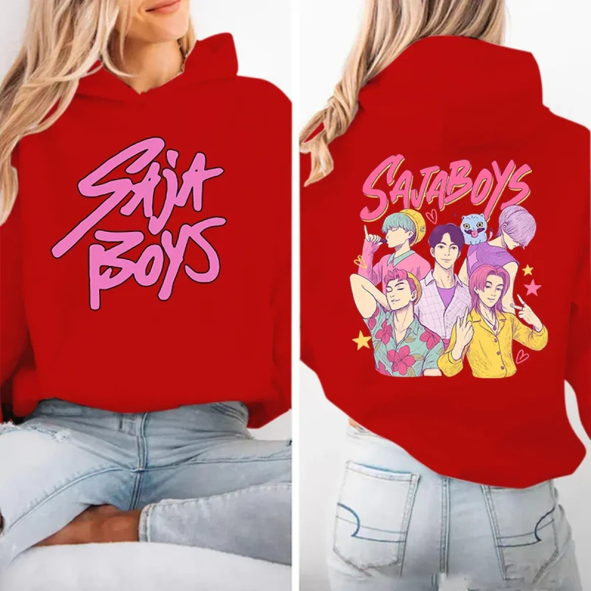 Saja Boys Anime Kpop Printed Hoodie - Anime - Hoodie - 5