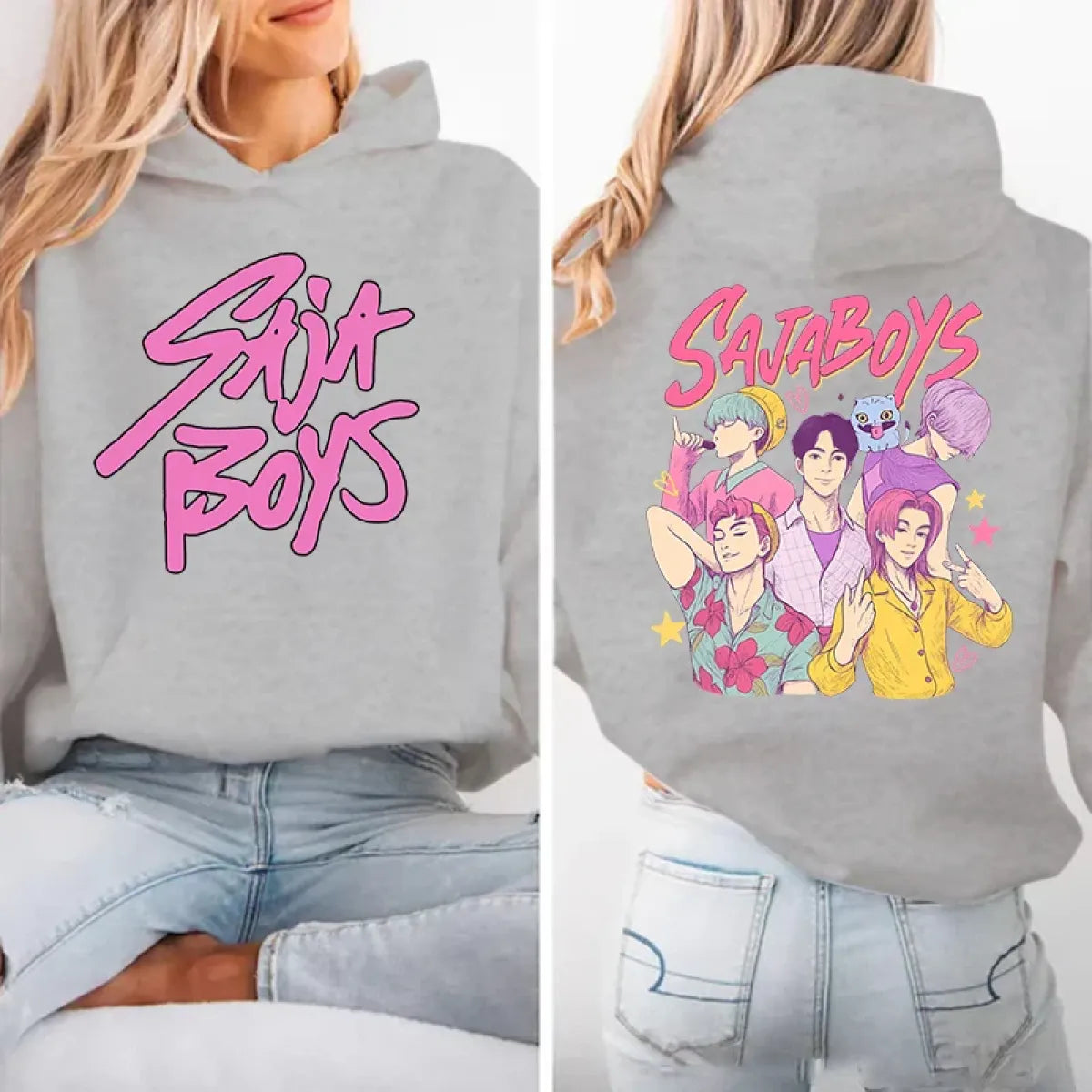 Saja Boys Anime Kpop Printed Hoodie - Anime - Hoodie - 8