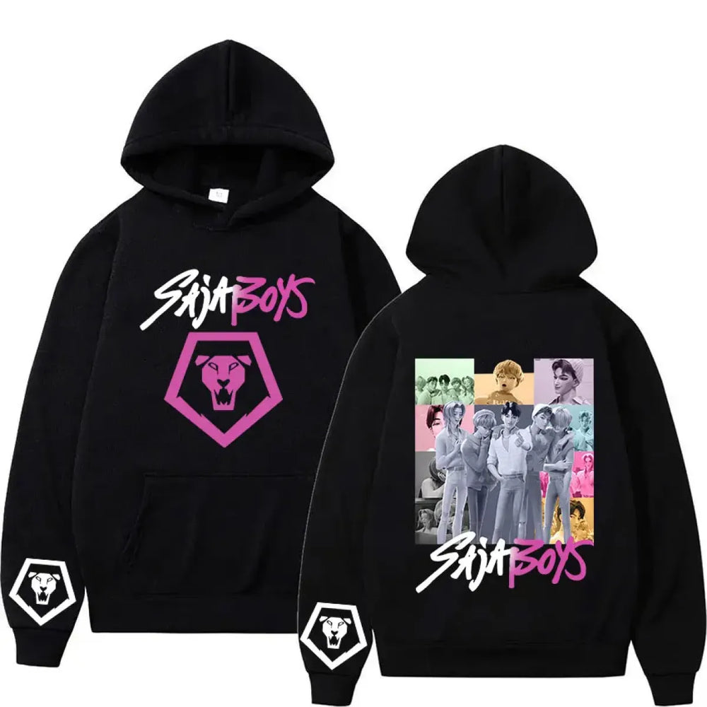 Saja Boys Demon Hunters Graphic Hoodie - Hoodies & Sweatshirts - Hoodie - 1
