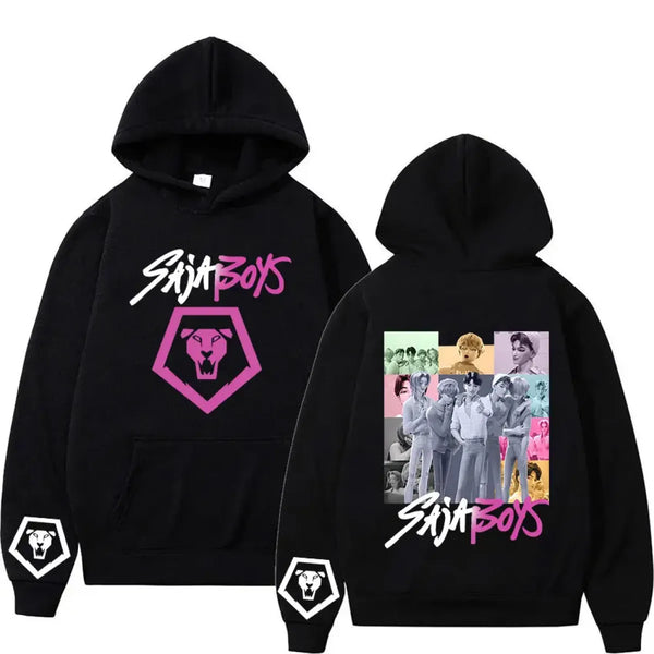 Saja Boys Demon Hunters Graphic Hoodie - Hoodies & Sweatshirts - Hoodie - 1