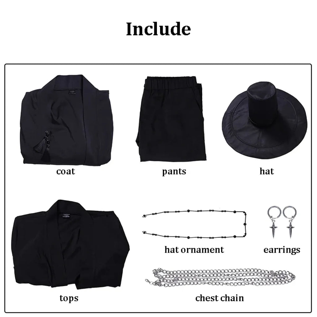 Saja Boys Demon Kpop Cosplay Costume Set with Hat - Anime - Cosplay - 5