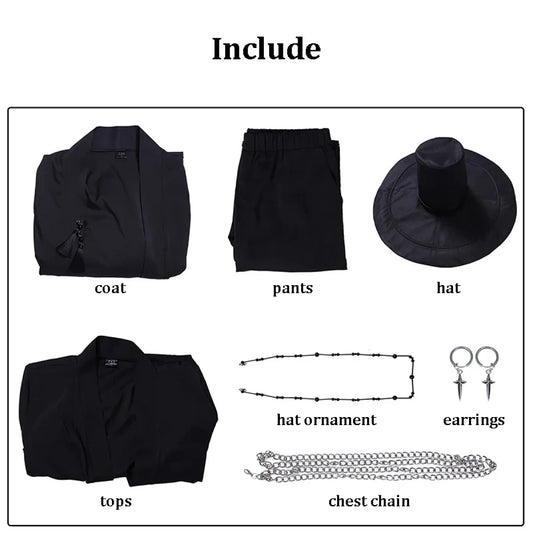 Saja Boys Demon Kpop Cosplay Costume Set with Hat - Anime - Cosplay - 5