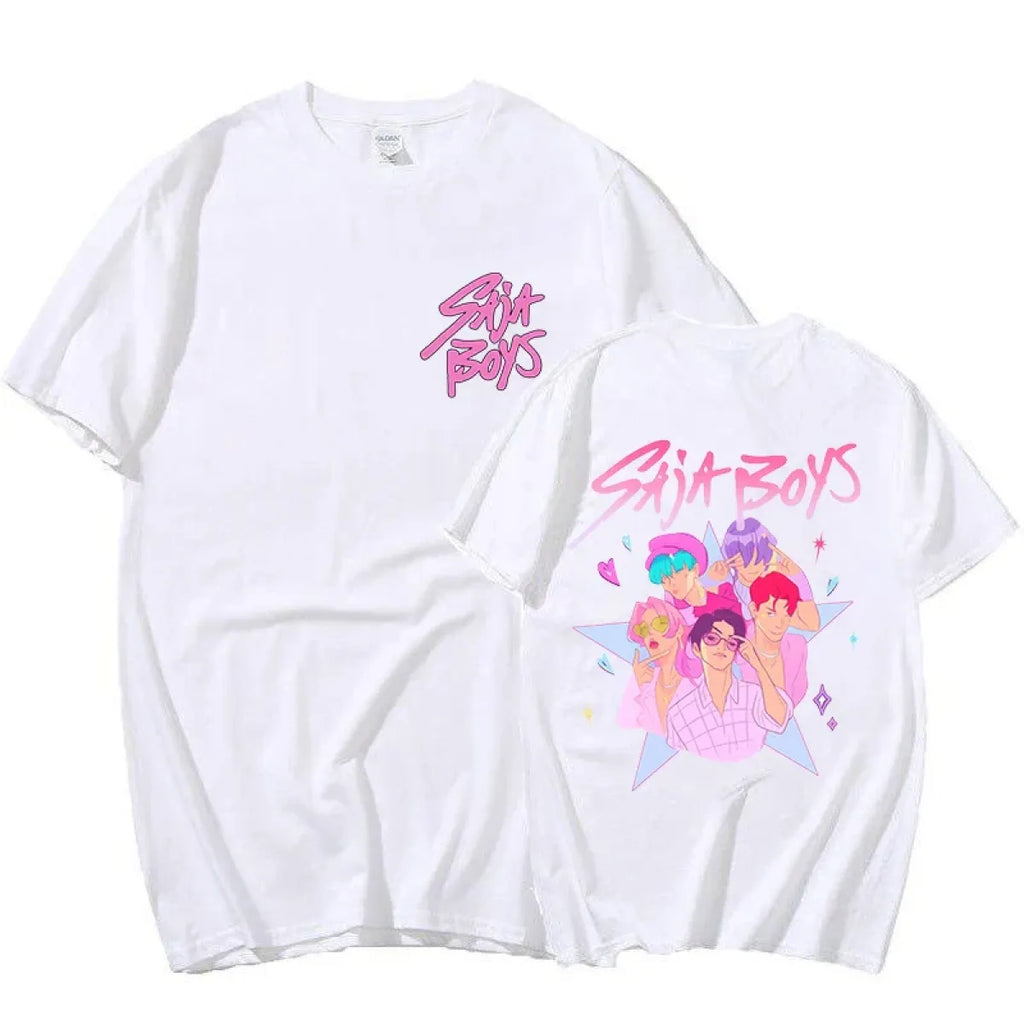Saja Boys Kpop Anime Graphic Tee - T-Shirts - T-Shirt - 11