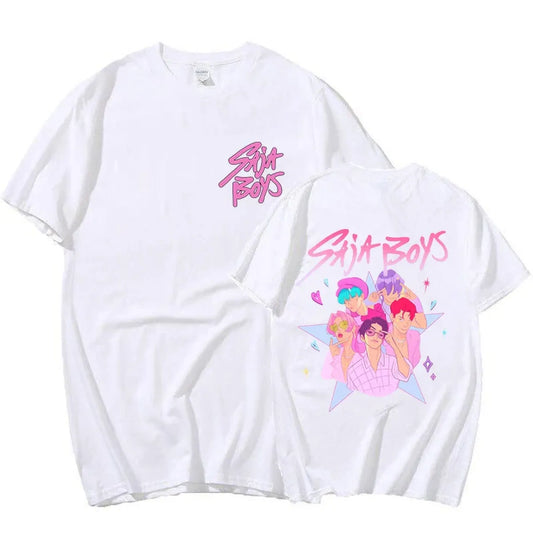 Saja Boys Kpop Anime Graphic Tee - T-Shirts - T-Shirt - 11